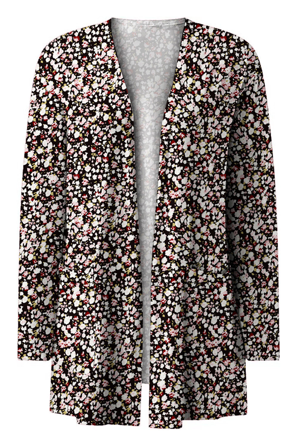 Olivia Rayne Printed Long Sleeve Cardigan