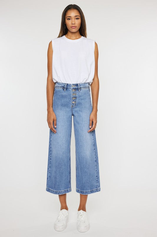 Kancan Kaelani Ultra High Rise Wide Leg Jeans