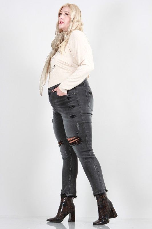 Special A Plus Size Skinny Jeans