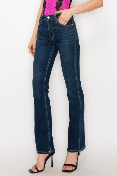 Artemis Vintage High Rise Skinny Bootcut Jeans