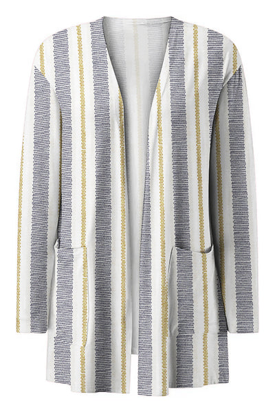 Olivia Rayne Printed Long Sleeve Cardigan