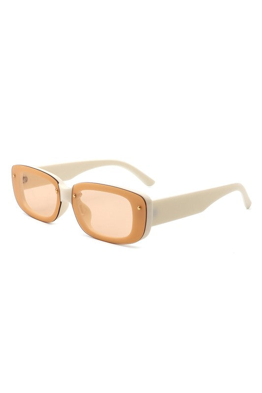 Retro Rectangle Narrow Fashion Sunglasses