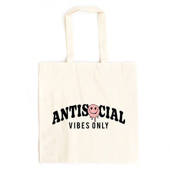 Antisocial Vibes Only Tote