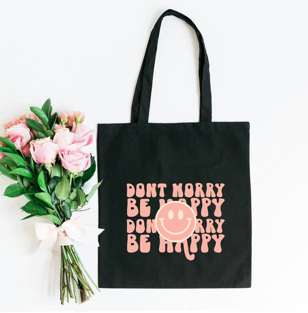 Don't Worry Be Happy Smiley Tote