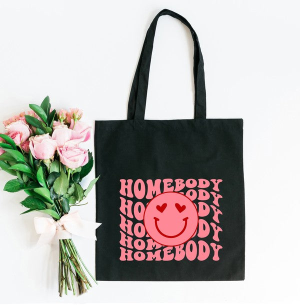 Homebody Stacked Smiley Tote