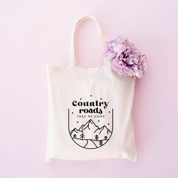Country Roads Mountains Tote