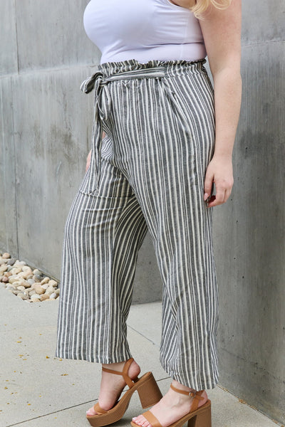 Heimish Find Your Path Paperbag Waist Culotte Pants