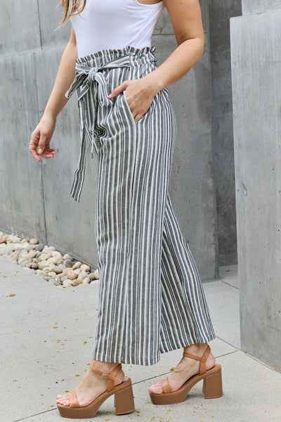 Heimish Find Your Path Paperbag Waist Culotte Pants