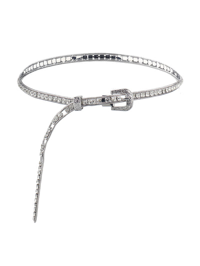 Rhinestone Metal Belt