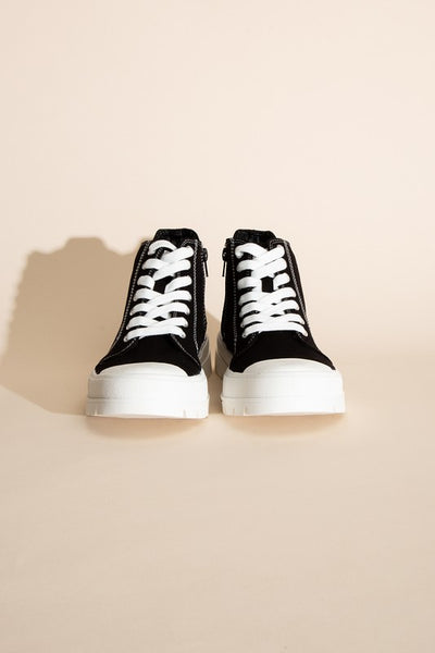 Crayon Lace Up Sneakers
