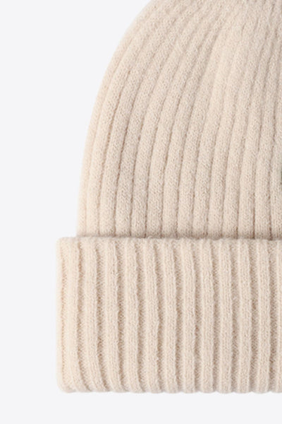 HAPPY Contrast Beanie