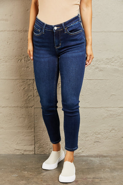 BAYEAS Blythe Mid Rise Slim Jeans