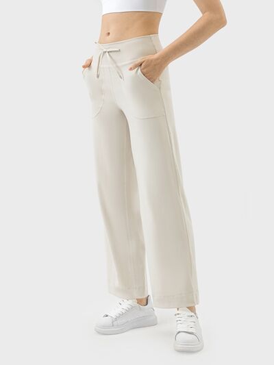 San Diego Drawstring Active Pants with Pockets