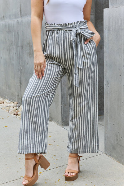 Heimish Find Your Path Paperbag Waist Culotte Pants