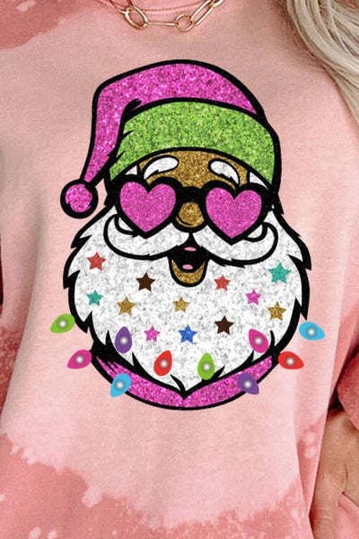 Cool Santa Graphic Sweatshirt